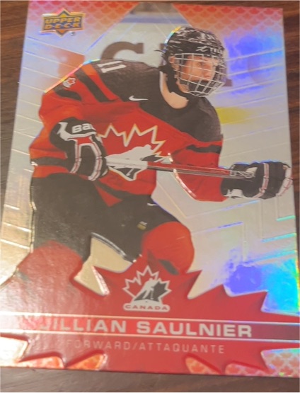 2021-22 Upper Deck Tim Hortons Team Canada #84 Jillian Saulnier — front