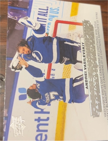 2020-21 Upper Deck #415 Andrei Vasilevskiy — front