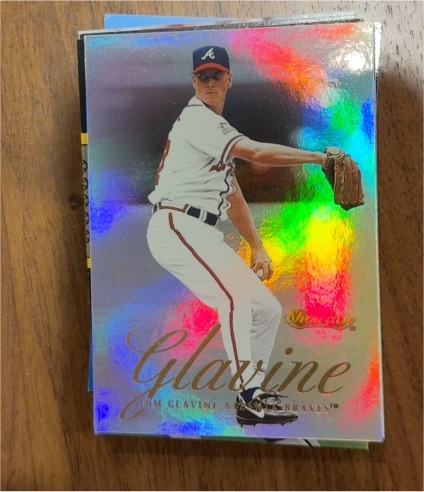 2000 Fleer Showcase #40 Tom Glavine — front