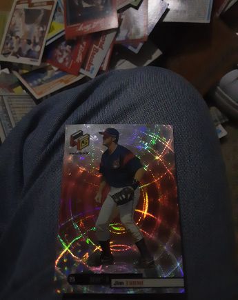 1999 Upper Deck HoloGrFX #18 Jim Thome — front