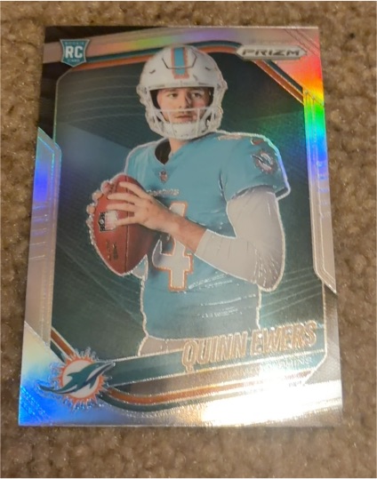 2025 Panini Prizm #425 Quinn Ewers — front