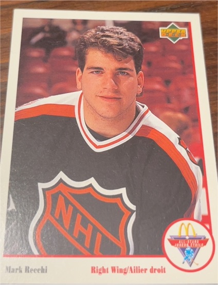 1991-92 Upper Deck McDonald's All-Stars #MC-4 Mark Recchi — front