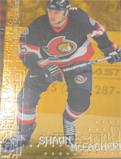 1998-1999 ITG Be A Player Gold Series #248 Shawn McEachern — front