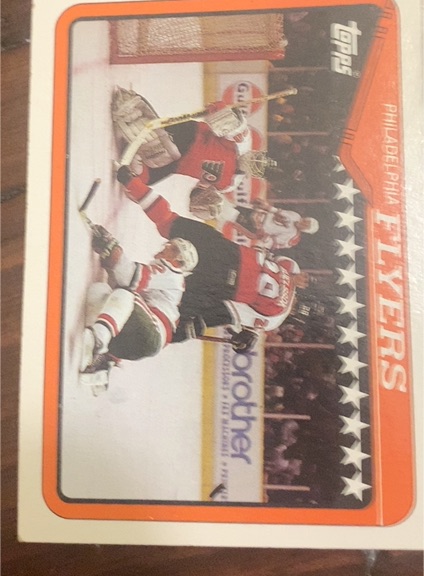 1990-91 Topps #80 Philadelphia Flyers Ron Hextall — front