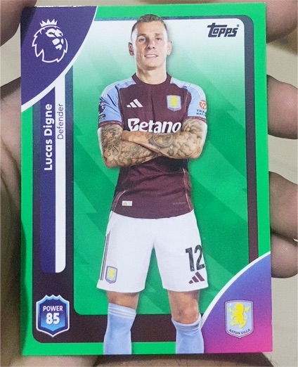 2025-26 Topps Premier League #24 Lucas Digne — front