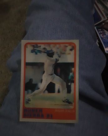 1986 Sportflics Rookies #49 Kevin Mitchell Baseball Card — front