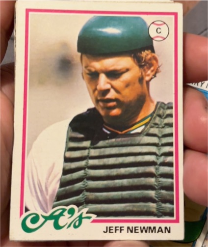 1978 Topps #458 Jeff Newman — front
