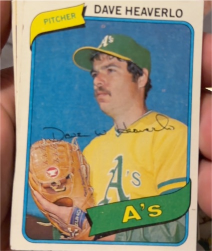 1980 Topps #177 Dave Heaverlo — front
