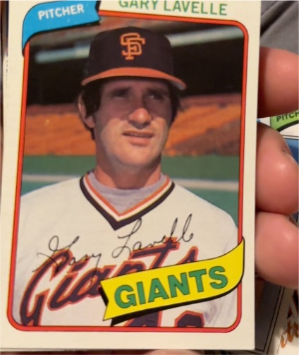 1980 Topps #84 Gary Lavelle — front
