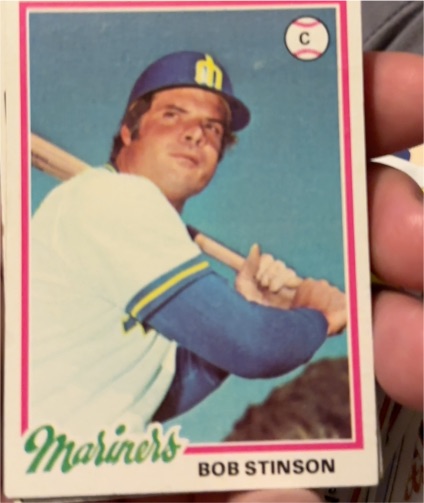 1978 Topps #396 Bob Stinson — front
