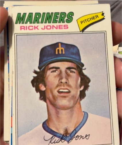 1977 Topps #118 Rick Jones — front