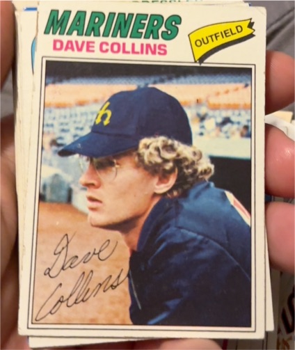 1977 Topps #431 Dave Collins — front