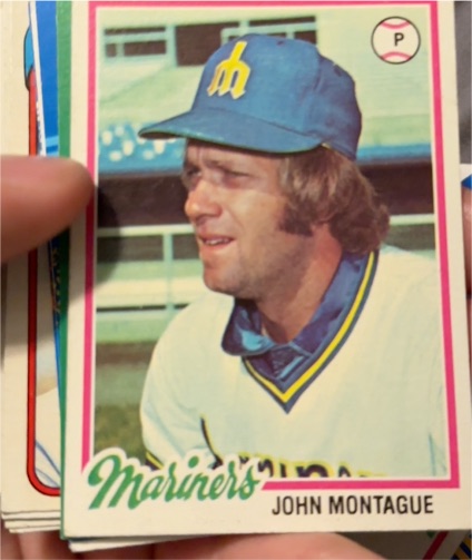 1978 Topps #117 John Montague — front