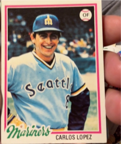 1978 Topps #166 Carlos Lopez — front