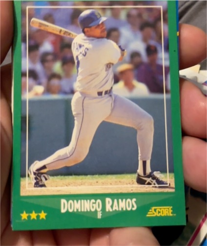 1988 Score #362 Domingo Ramos — front