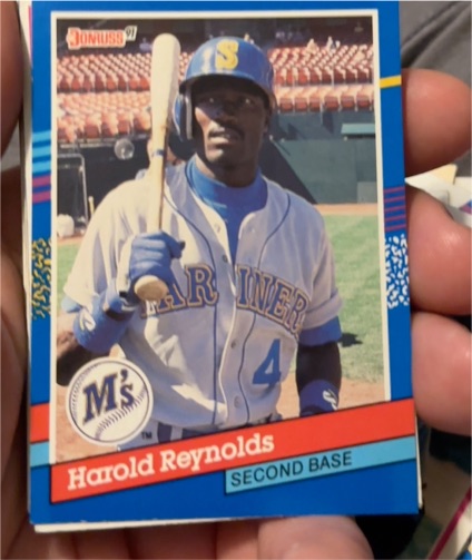 1991 Donruss #175 Harold Reynolds — front