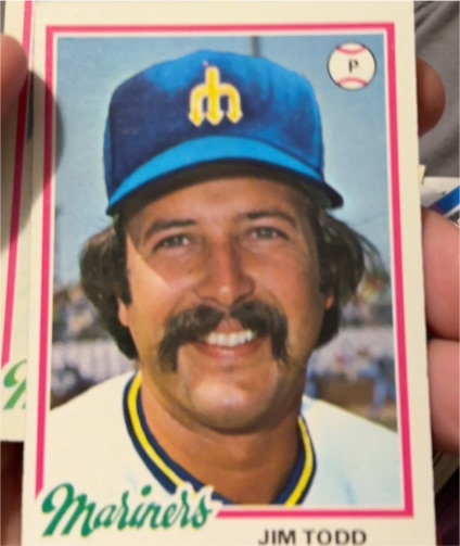 1978 Topps #333 Jim Todd — front