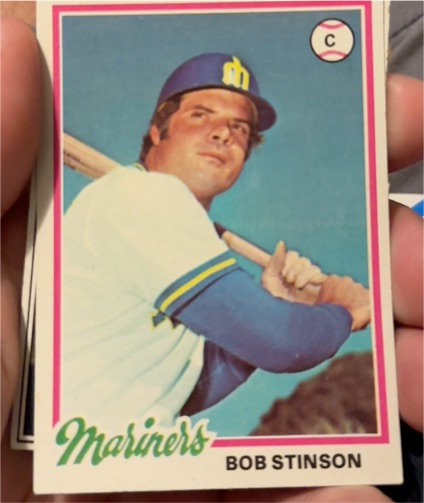 1978 Topps #396 Bob Stinson — front