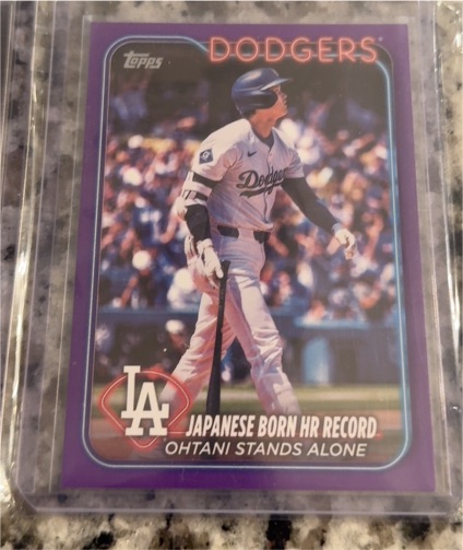 2024 Topps Update #US123 Shohei Ohtani — front