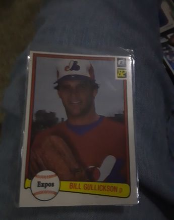 1982 Donruss #162 Bill Gullickson — front