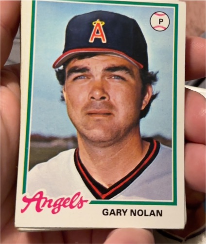 1978 Topps #115 Gary Nolan — front