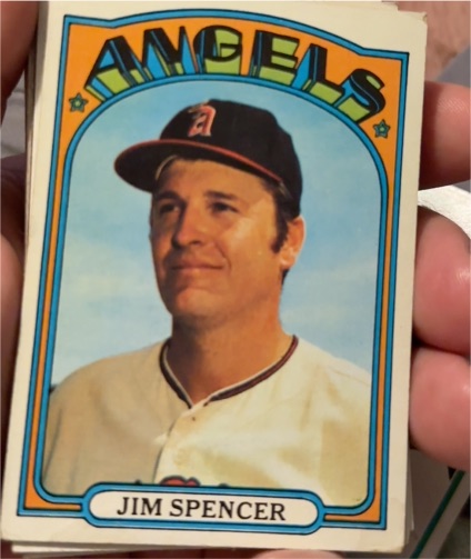 1972 Topps #419 Jim Spencer — front