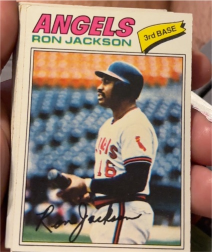 1977 Topps #153 Ron Jackson — front