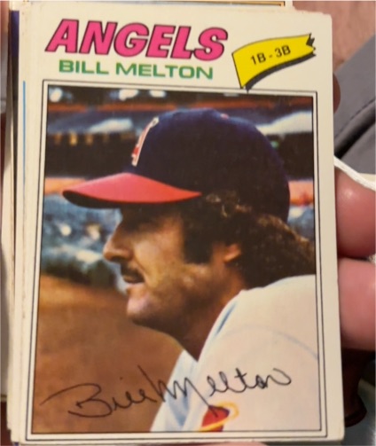 1977 Topps #107 Bill Melton — front