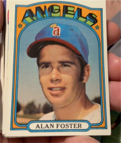 1972 Topps #521 Alan Foster — front