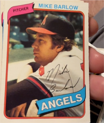 1980 Topps #312 Mike Barlow — front