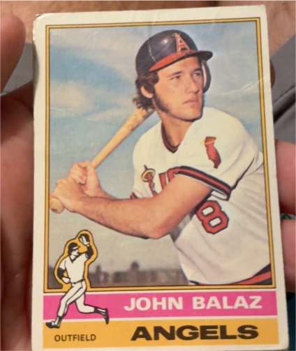 1976 Topps #539 John Balaz — front