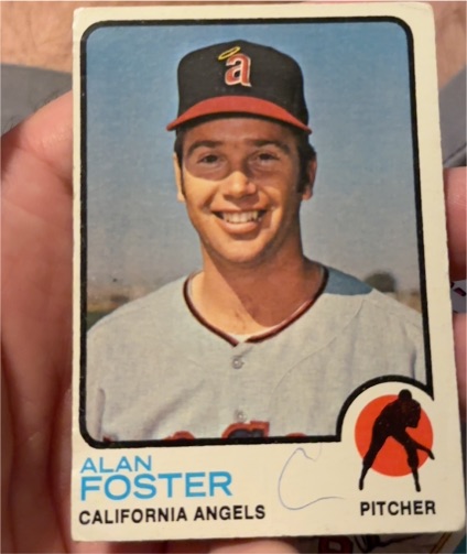 1973 Topps #543 Alan Foster — front
