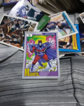1991 Impel Marvel Universe Series 2 #57 Magneto — front