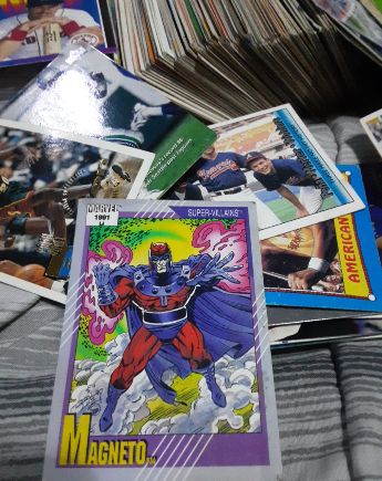 1991 Impel Marvel Universe Series 2 #57 Magneto — front
