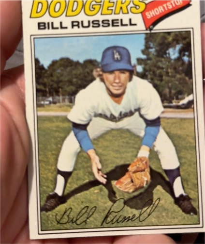 1977 Topps #322 Bill Russell — front