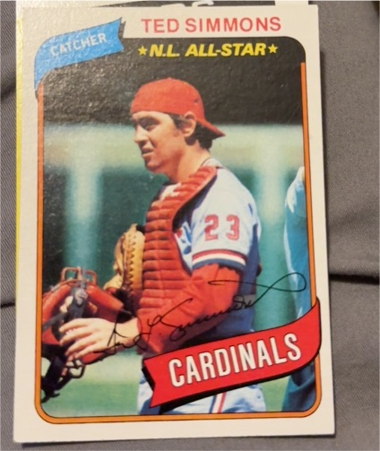 1980 Topps #85 Ted Simmons — front