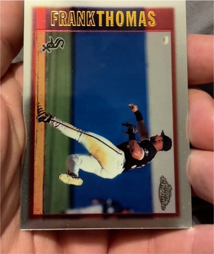 1997 Topps Chrome #41 Frank Thomas — front