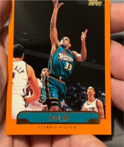 1999-00 Topps #42 Grant Hill — front