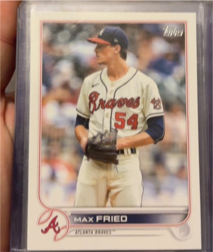 2022 Topps Series 1 #129 Max Fried — front