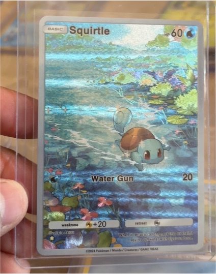 2024 Pokémon Squirtle Holo — front