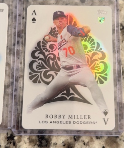 2023 Topps Update Series All Aces #AA-64 Bobby Miller — front