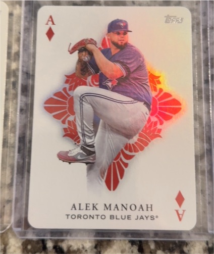 2023 Topps Series 1 All Aces #AA-19 Alek Manoah — front