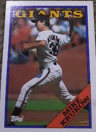 1988 Topps #445 Mike Krukow — front