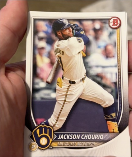 2025 Bowman #11 Jackson Chourio — front