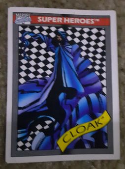 1990 Impel Marvel Universe #50 Cloak — front