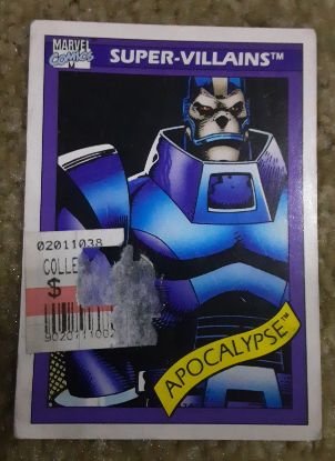 1990 Impel Marvel Super-Villains #80 Apocalypse — front