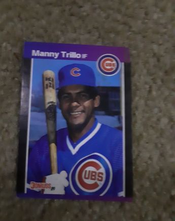 1989 Donruss #608 Manny Trillo — front