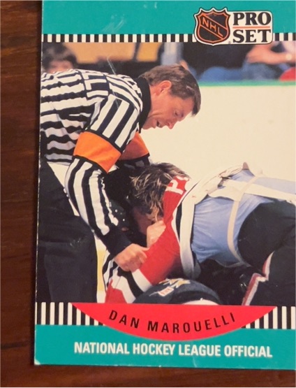 1990-91 Pro Set #692 Dan Marouelli — front