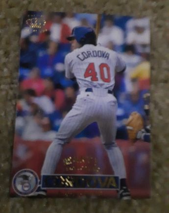 1996 Pacific Crown Collection #368 Marty Cordova — front