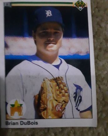 1990 Upper Deck #78 Brian DuBois — front